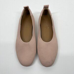 Everlane The Day Glove Ballet Flats ReKnit Ballet Light Pink (Sz. 5.5)